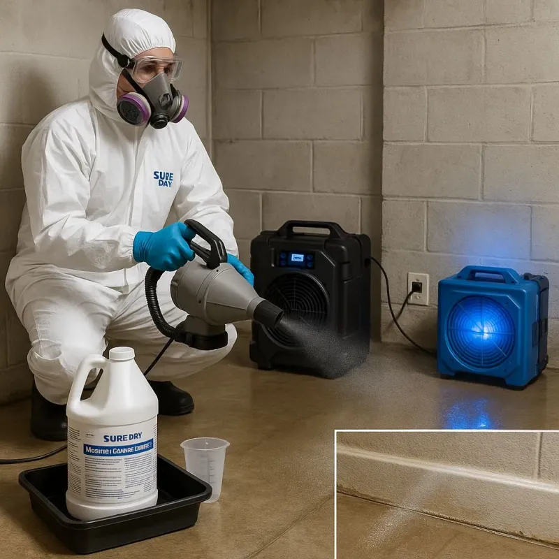 Sanitization and Odor Removal process in Baker County, FL