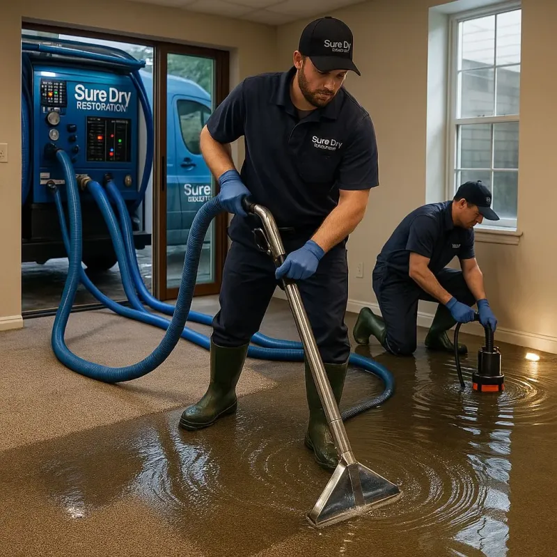 Water Extraction and Removal process in Baker County, FL